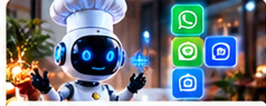 Assistant IA métier entouré d'applications de communication